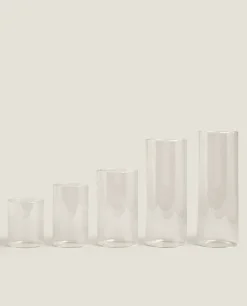 ZARA Home Borosilicate Glass Lantern Vase
