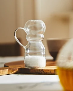 ZARA Home Borosilicate Glass Salt Shaker With Handle