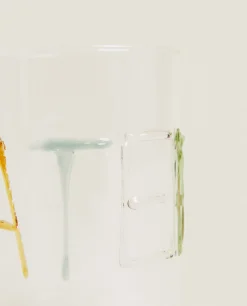 ZARA Home Borosilicate Glass Tumbler With Letters