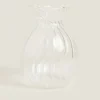 ZARA Home Borosilicate Glass Vase With Lines