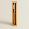ZARA Home Box 4 Knives With Wood Pattern Handle