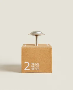 ZARA Home Brass Door Knob (Pack Of 2)
