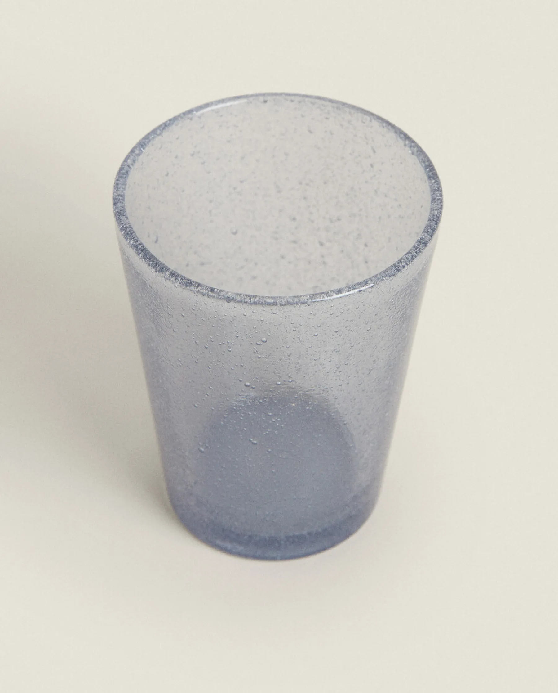 ZARA Home Bubble-Effect Glass Tumbler