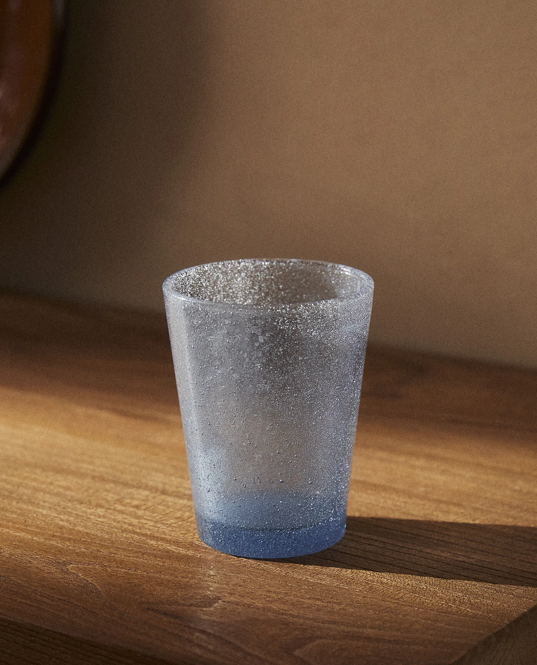 ZARA Home Bubble-Effect Glass Tumbler