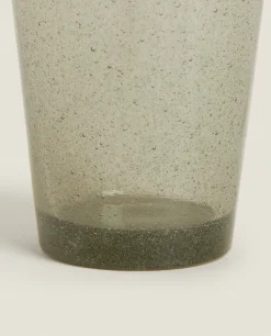 ZARA Home Bubble-Effect Glass Tumbler