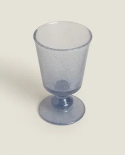 ZARA Home Bubble-Effect Wine Glass