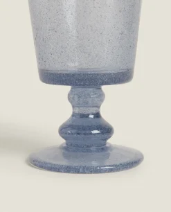 ZARA Home Bubble-Effect Wine Glass
