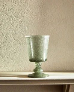 ZARA Home Bubble-Effect Wine Glass