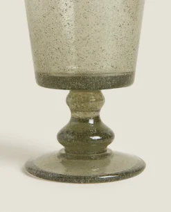 ZARA Home Bubble-Effect Wine Glass