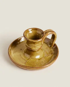 ZARA Home Ceramic Candleholder