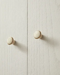 ZARA Home Ceramic Door Knob (Pack Of 2)