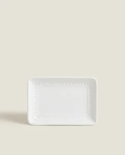 ZARA Home Ceramic Soap Dispenser With A Raised Design