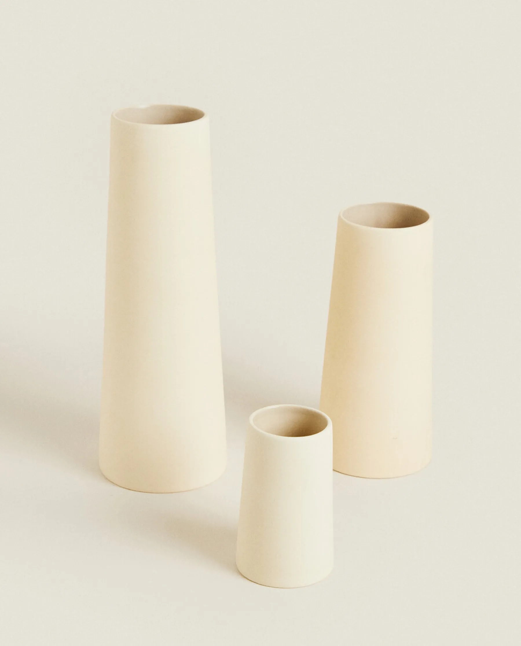 ZARA Home Ceramic Tube Vase