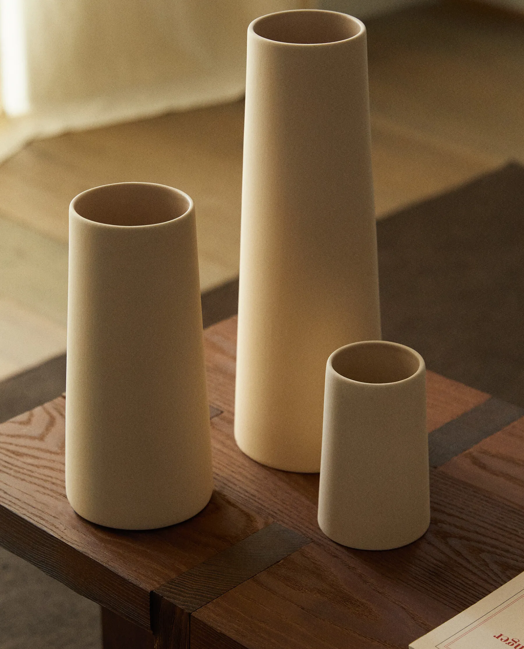 ZARA Home Ceramic Tube Vase