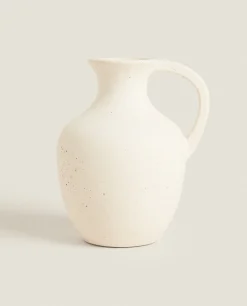 ZARA Home Ceramic Vase With Handle