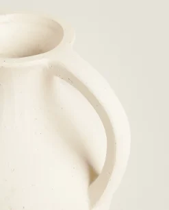 ZARA Home Ceramic Vase With Handle