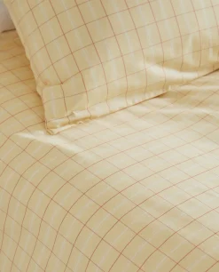 ZARA Home Check Duvet Cover