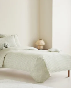 ZARA Home Check Duvet Cover