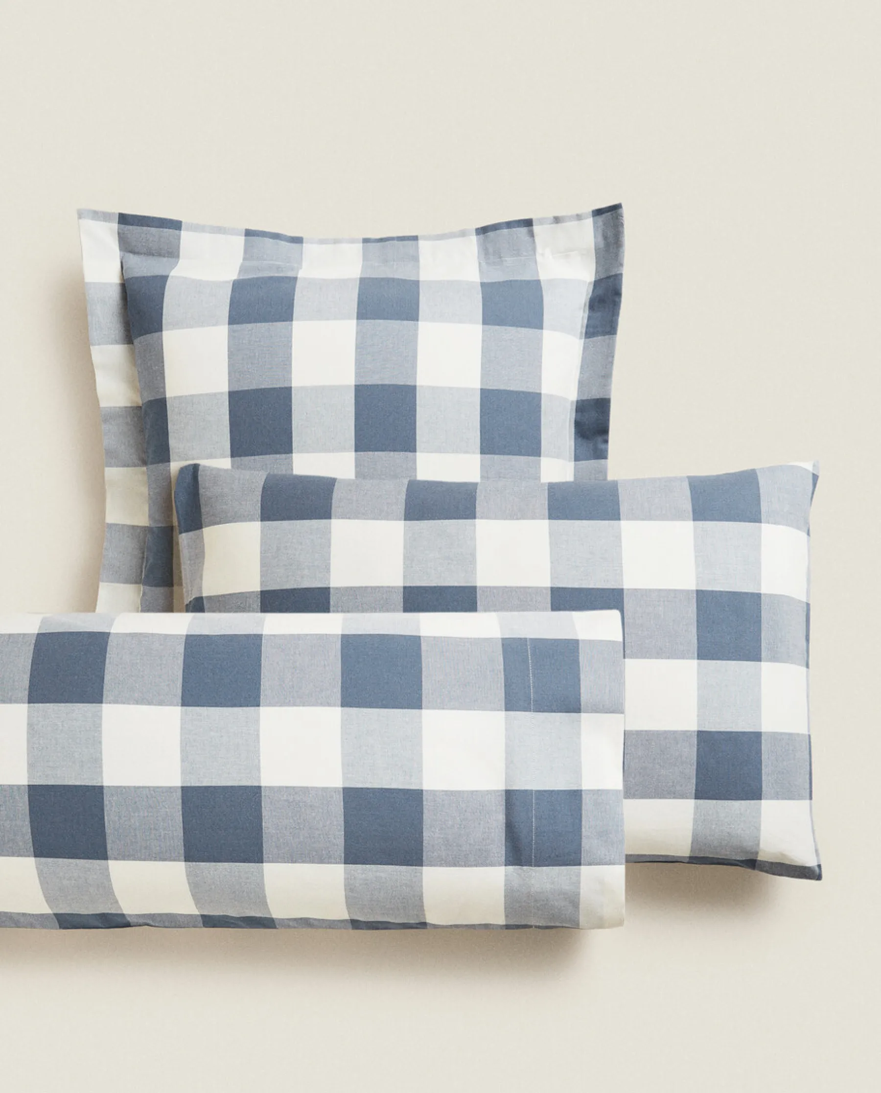 ZARA Home Check Pillowcase