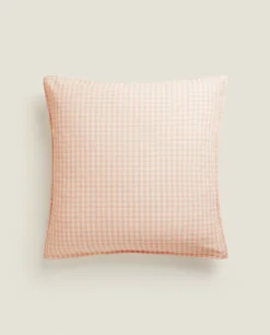 ZARA Home Check Pillowcase