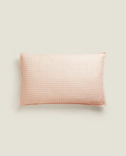 ZARA Home Check Pillowcase