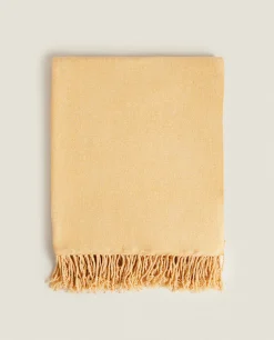 ZARA Home Chenille Blanket