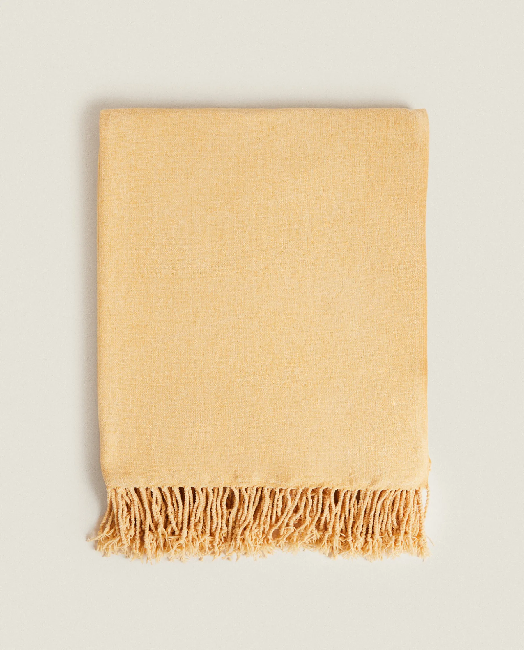 ZARA Home Chenille Blanket