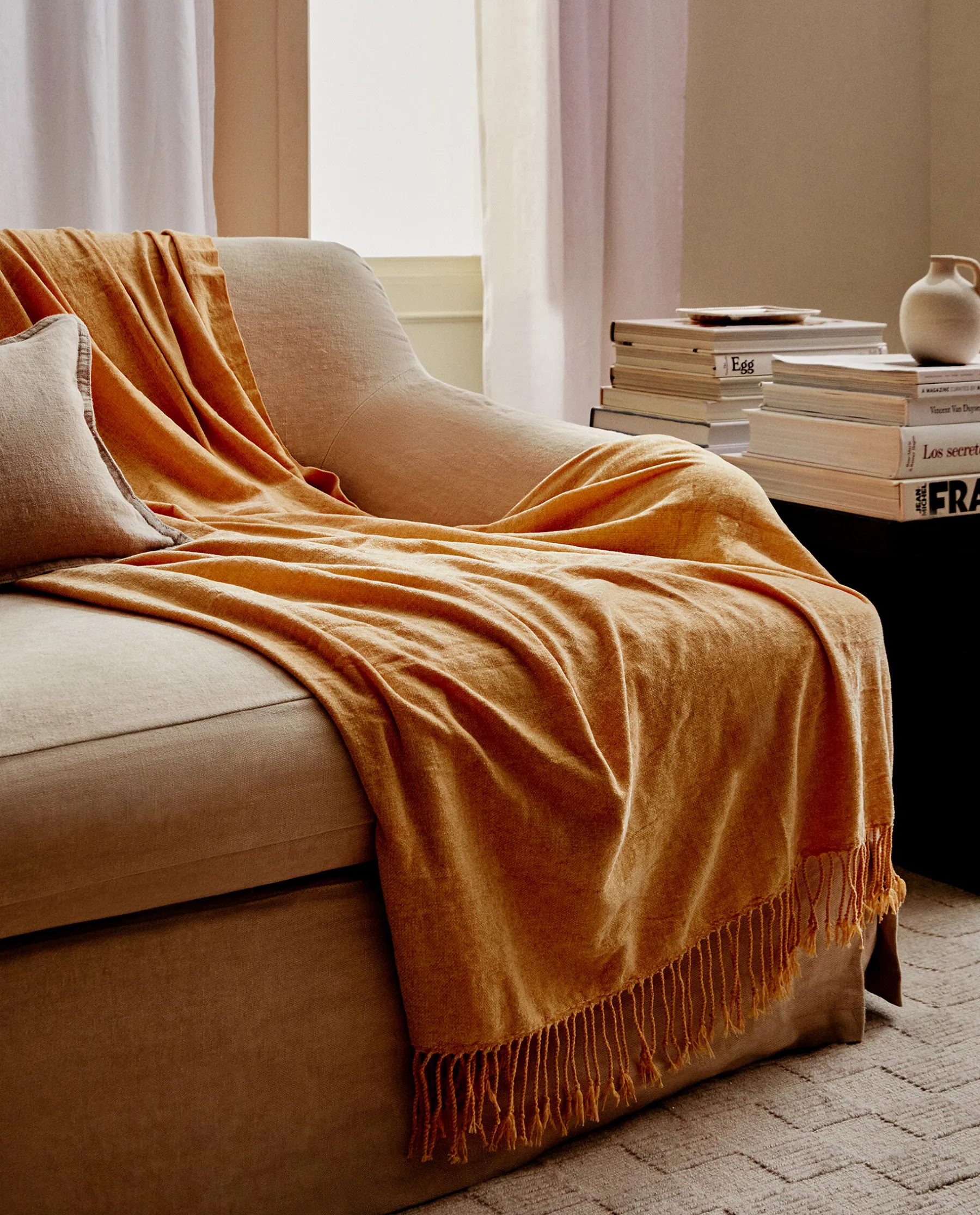 ZARA Home Chenille Blanket