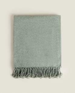 ZARA Home Chenille Blanket