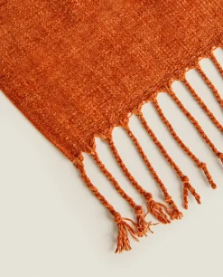 ZARA Home Chenille Blanket