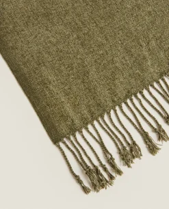 ZARA Home Chenille Blanket