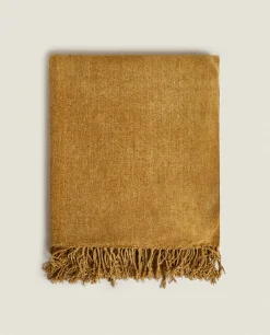 ZARA Home Chenille Blanket