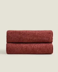 ZARA Home Chenille Blanket