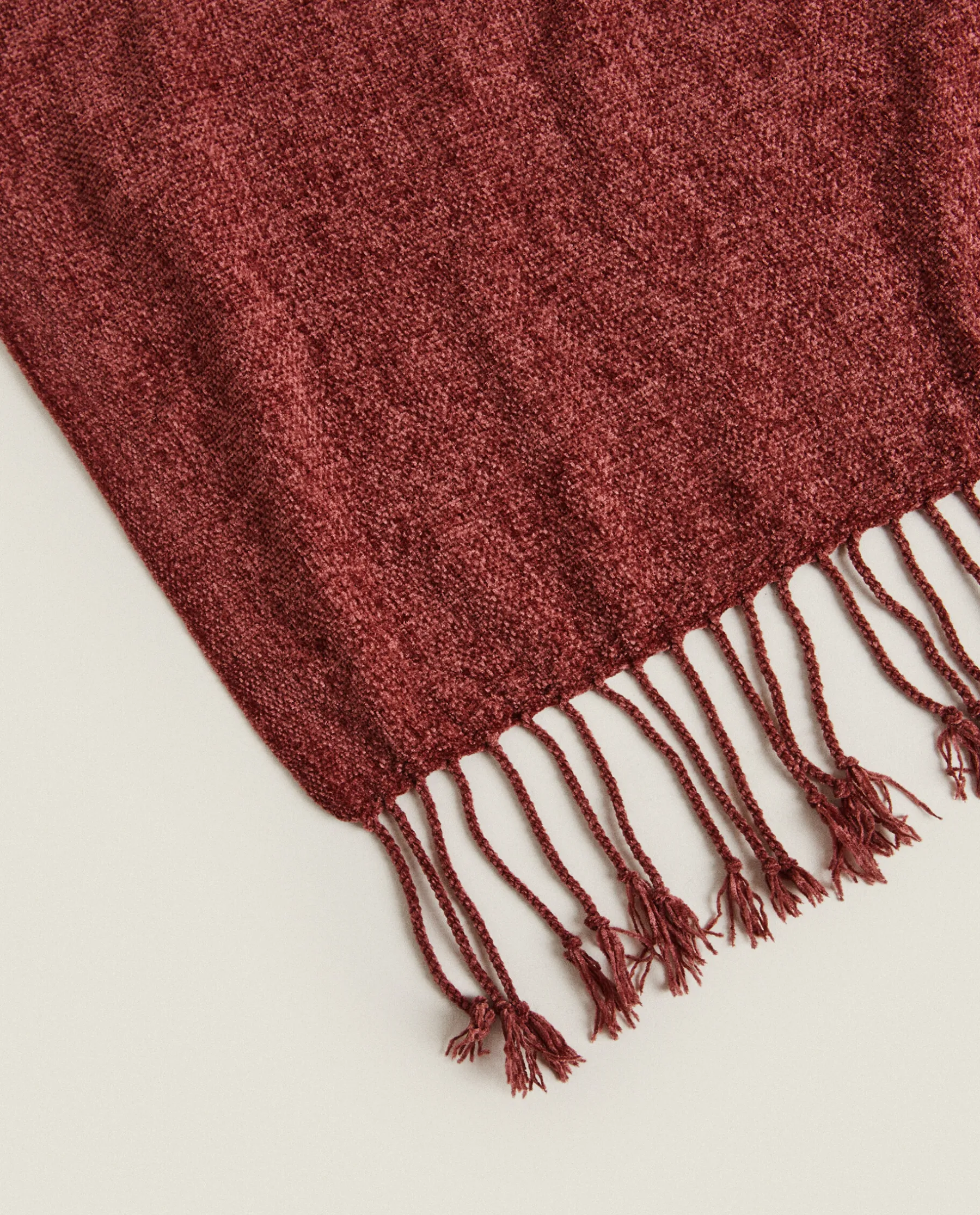 ZARA Home Chenille Blanket