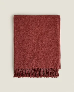 ZARA Home Chenille Blanket