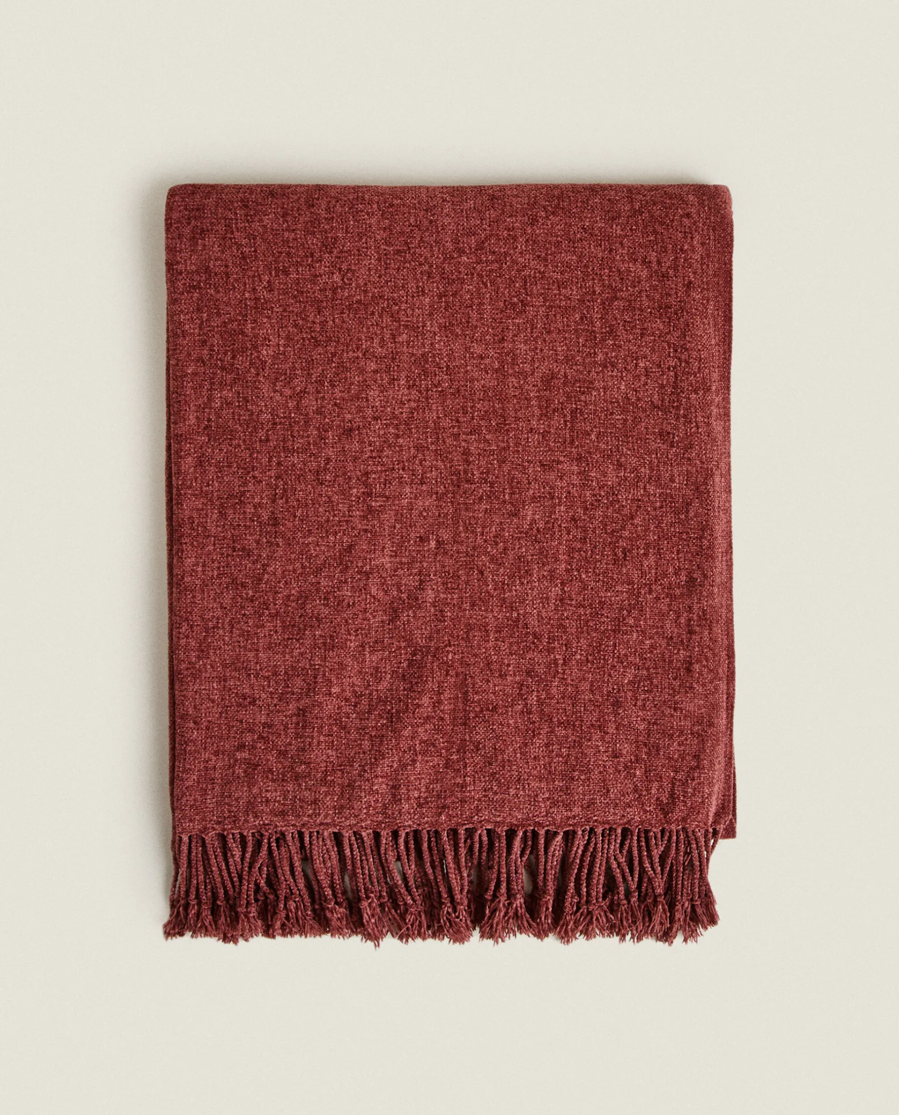 ZARA Home Chenille Blanket
