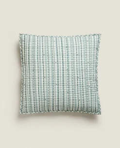 ZARA Home Children'S Checked Christmas Throw Pillow Cover