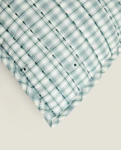 ZARA Home Children'S Checked Christmas Throw Pillow Cover