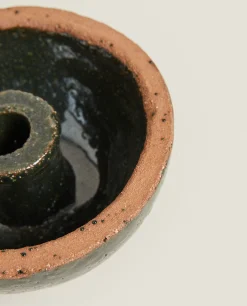 ZARA Home Clay Candlestick