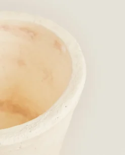 ZARA Home Clay Flowerpot