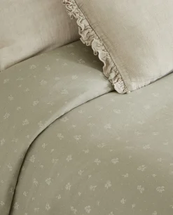 ZARA Home Clover Cotton Chiffon Duvet Cover