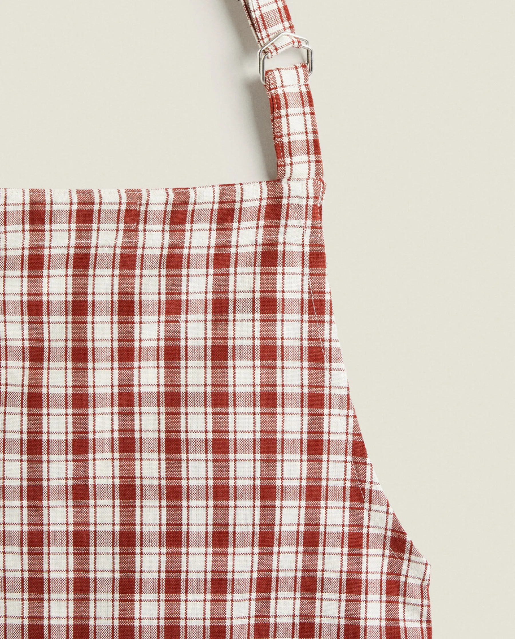 ZARA Home Colored Check Apron