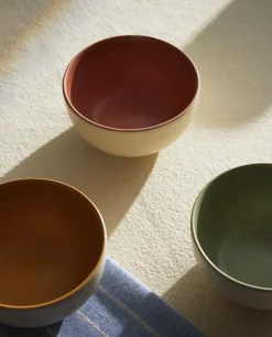 ZARA Home Colored Mini Stoneware Bowl