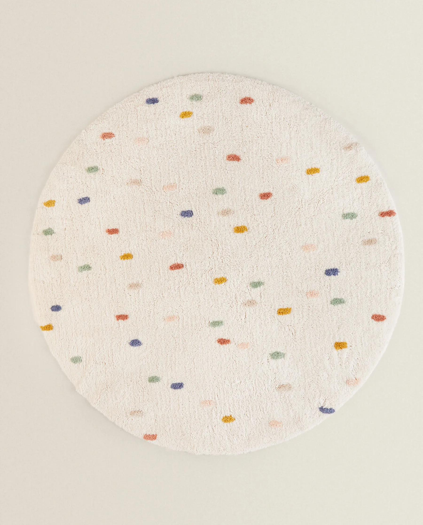 ZARA Home Colored Polka Dot Rug