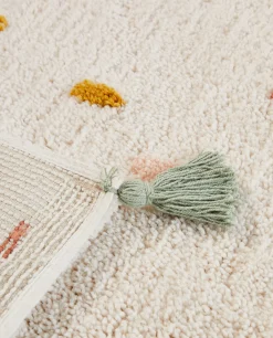 ZARA Home Colored Polka Dot Rug