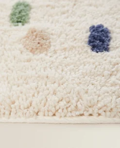 ZARA Home Colored Polka Dot Rug
