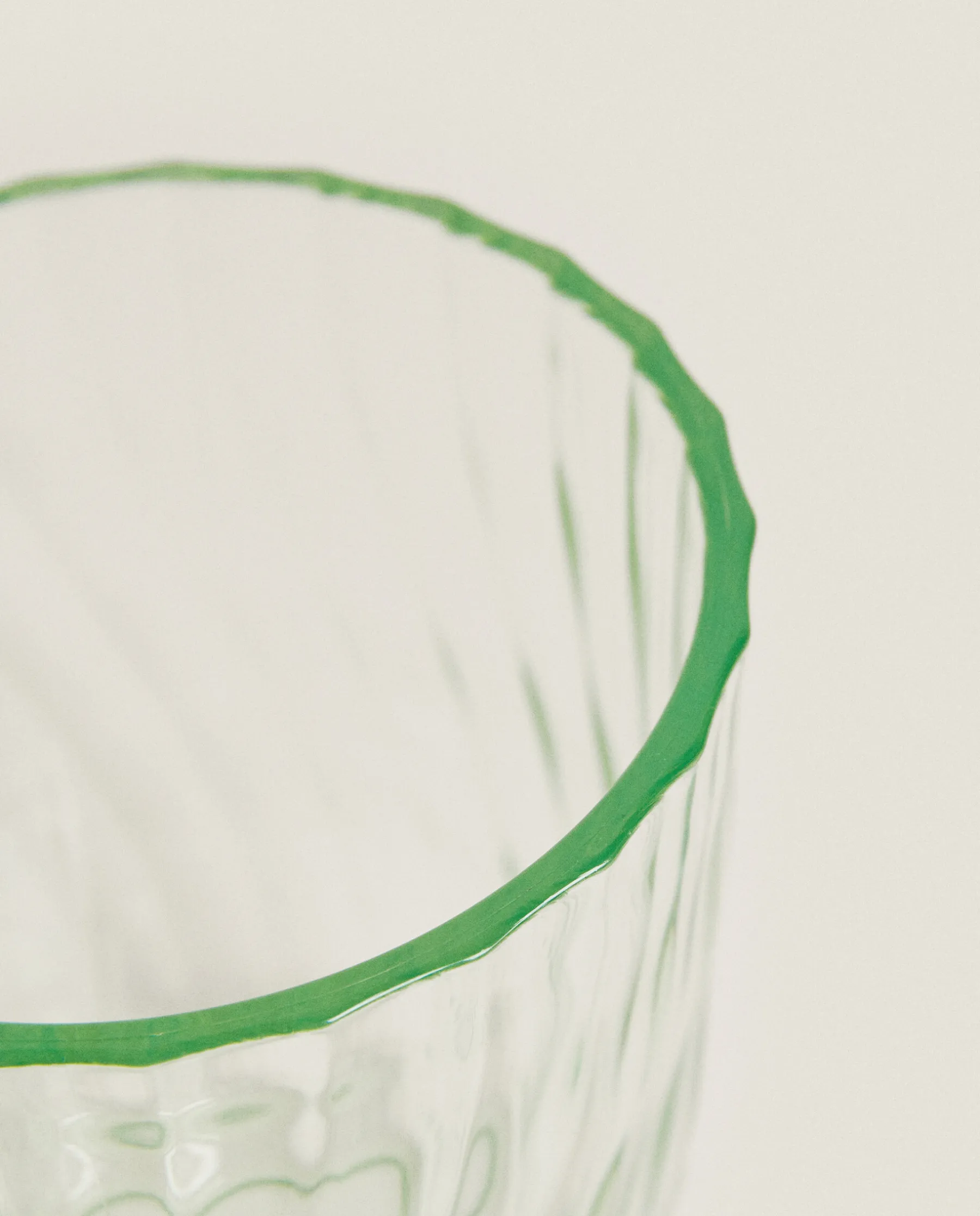 ZARA Home Colored Tumbler With Lines