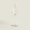 ZARA Home Conical Crystalline Flute Glass