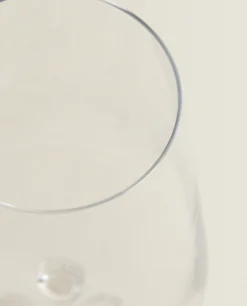 ZARA Home Conical Crystalline Wine Glass