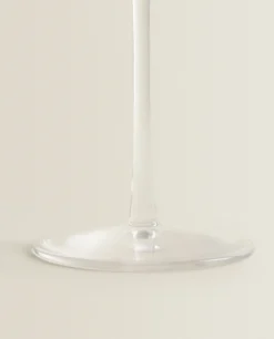 ZARA Home Conical Crystalline Wine Glass